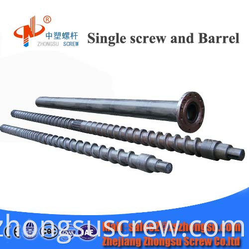 Plastic Blowing Film Extruder Machine Parts/Screw Barel for Plastic